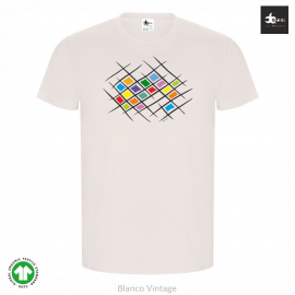 NEXO (Color). Camiseta Algodón Orgánico Unisex.